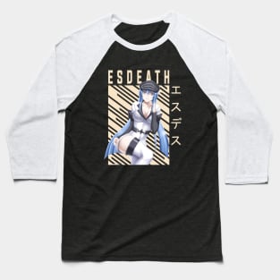 Esdeath - Akame Ga Kill Baseball T-Shirt